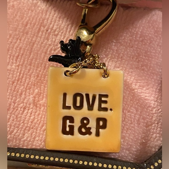 Juicy Couture Yorkie Dog in Yellow in Yellow shopping bag in original Box - Picture 1 of 11